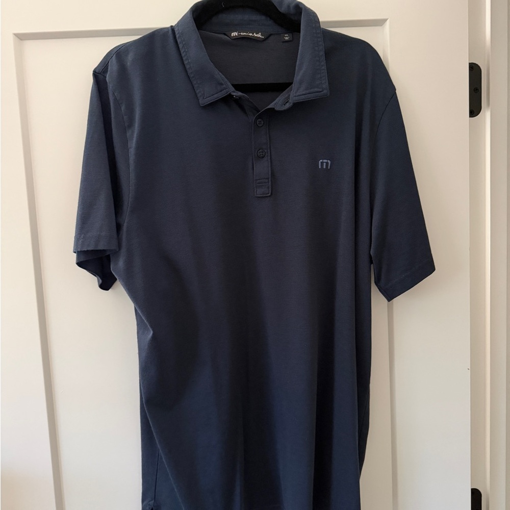 Travis Matthew Men's Navy Polo Shirt